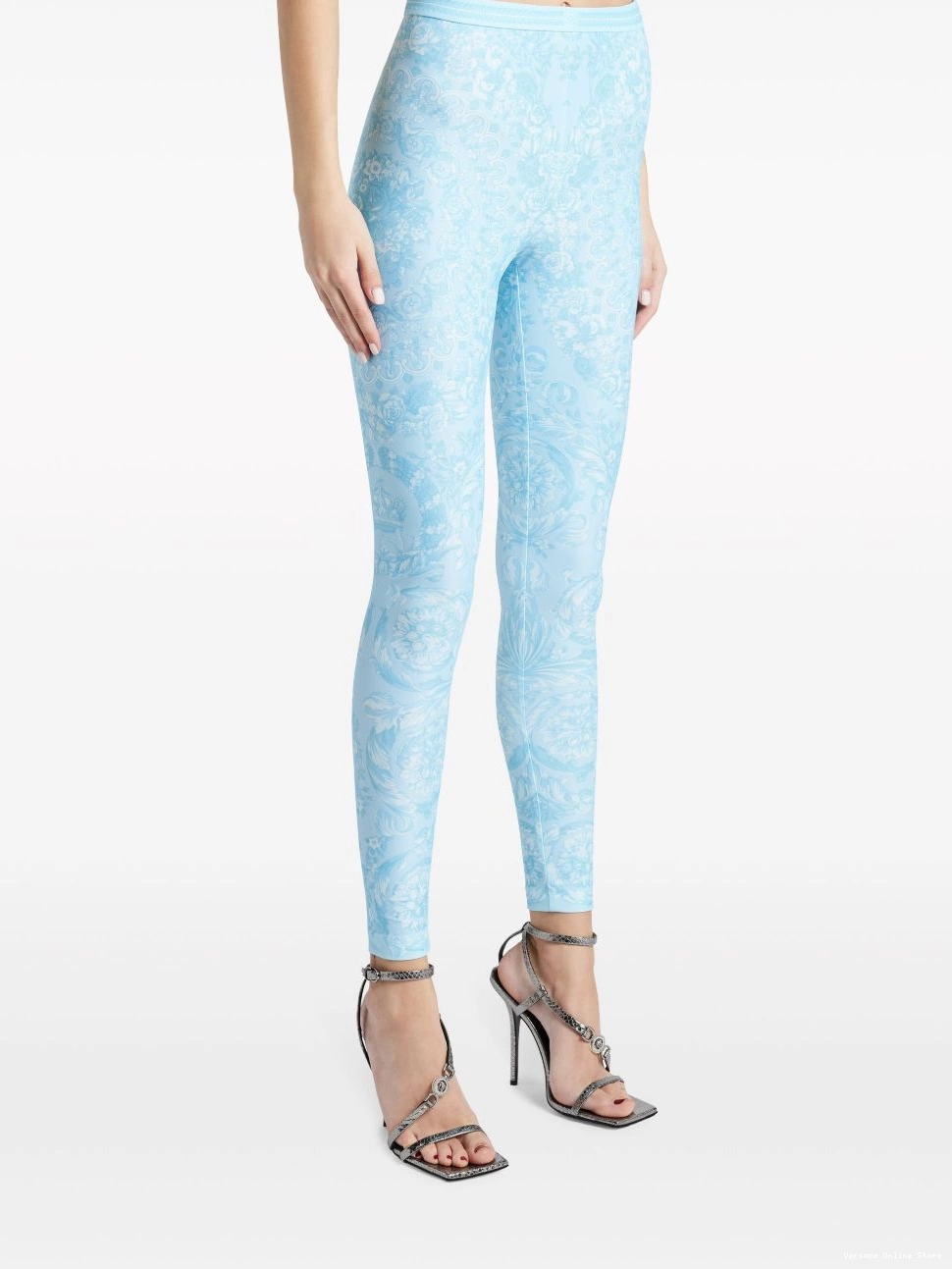 Cheap leggings Women Versace Baroque-print 0716